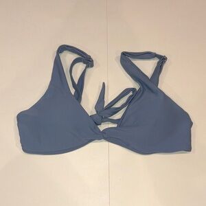 SHEIN Blue Bikini Top